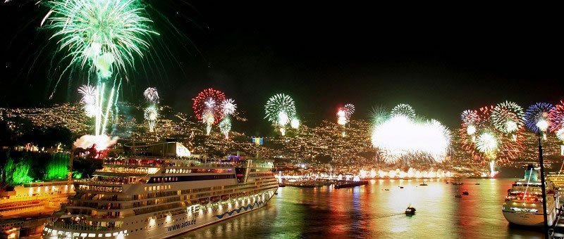 Nine Cruise Ships will Spend New Year’s Eve in Madeira