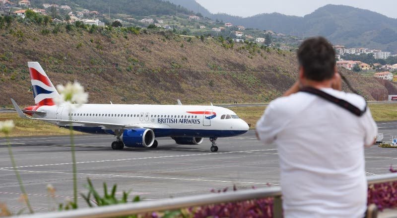 Six hundred tourists were today Repatriated from Madeira