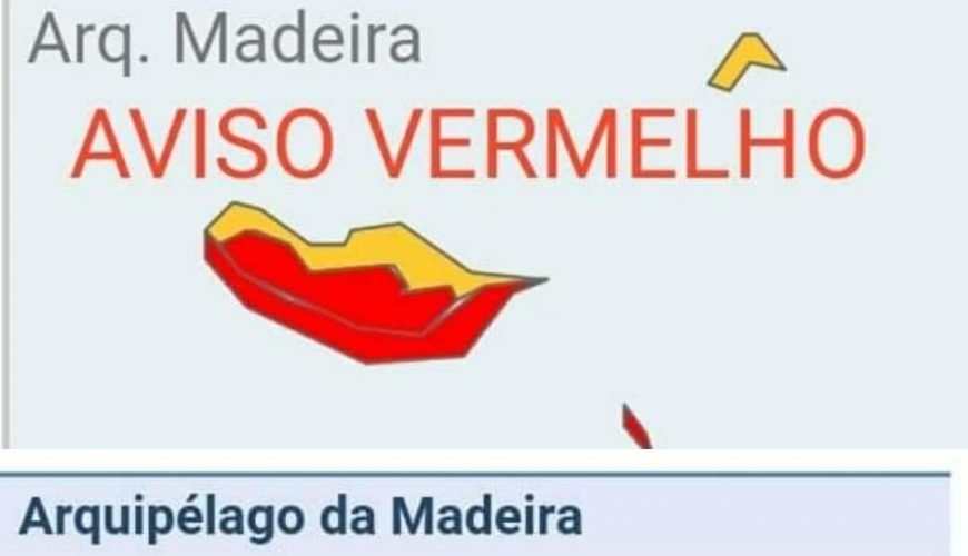 Red Warning for Bad Weather in Madeira