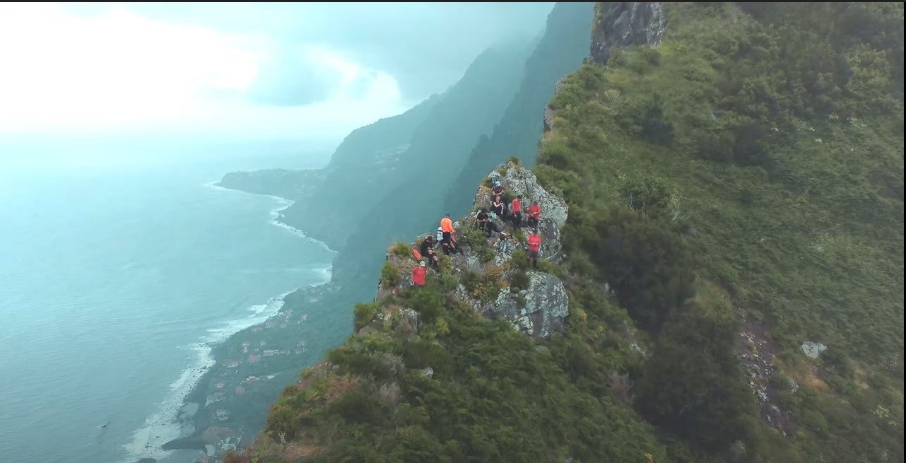 Video shows spectacular scenery of São Vicente on an unknown trail