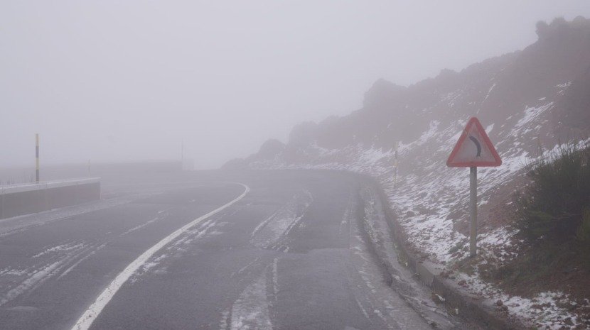 It can snow today in the highest points of Madeira
