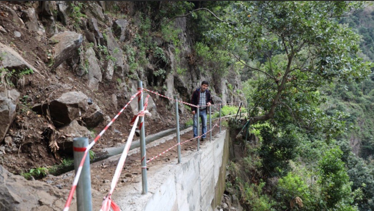 Levada do Moinho subject to recovery and improvement works