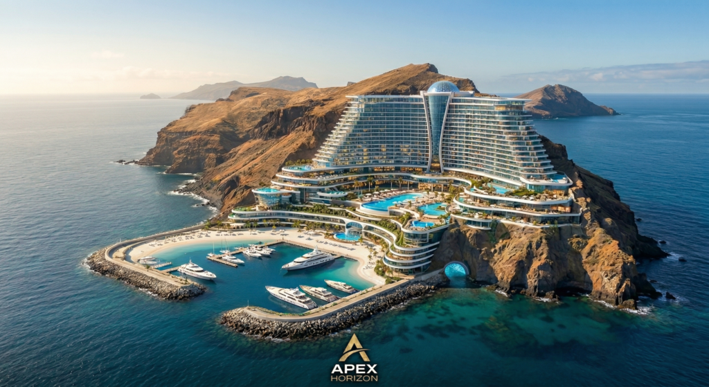 Apex Horizon Hospitality Announces “The Desertas Crown” – A €3 Billion Mega-Resort & Casino Complex