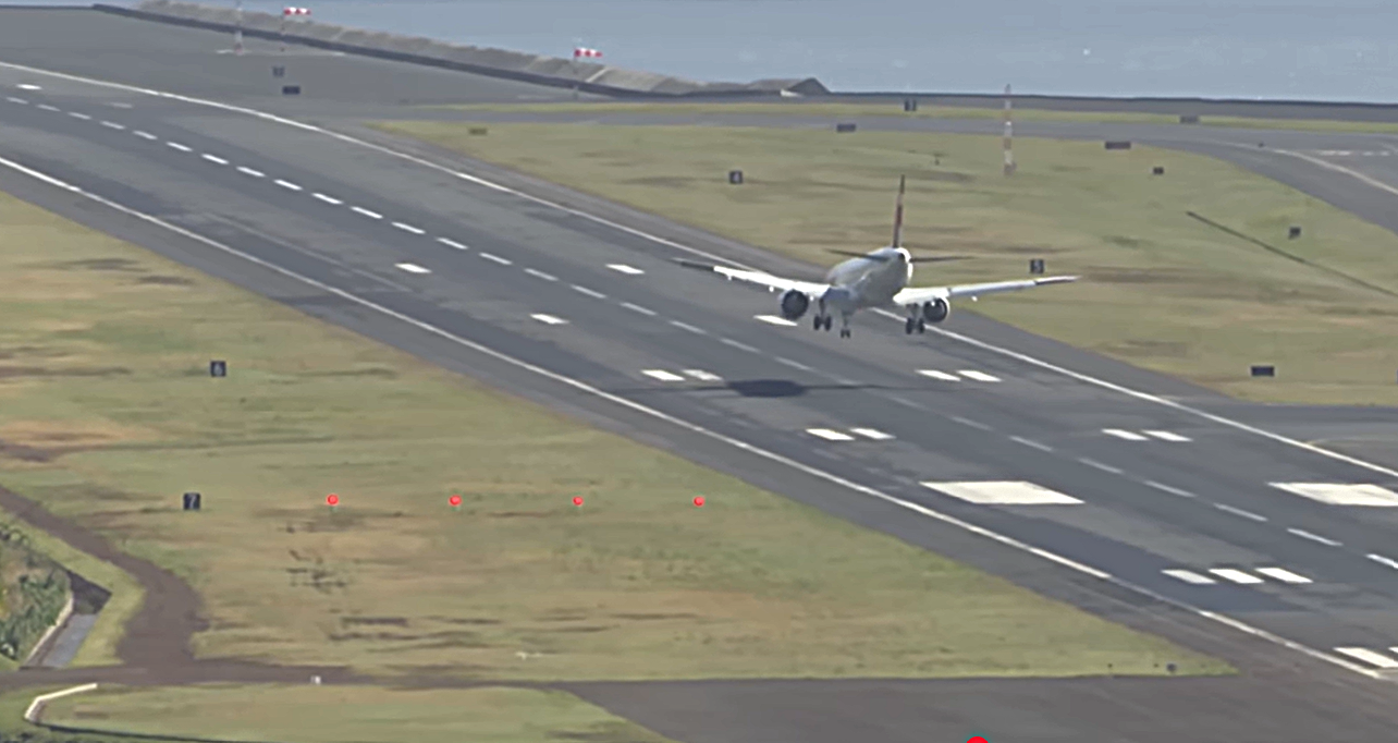 A aterragem mais selvagem de sempre no Aeroporto da Madeira